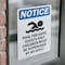 Signmission Pool For Hotel Guests Sign With Symbol, 7 in W x Rectangle, Vinyl Decal OS-2PACK-NS-D-710-V-17687 - alternate 3